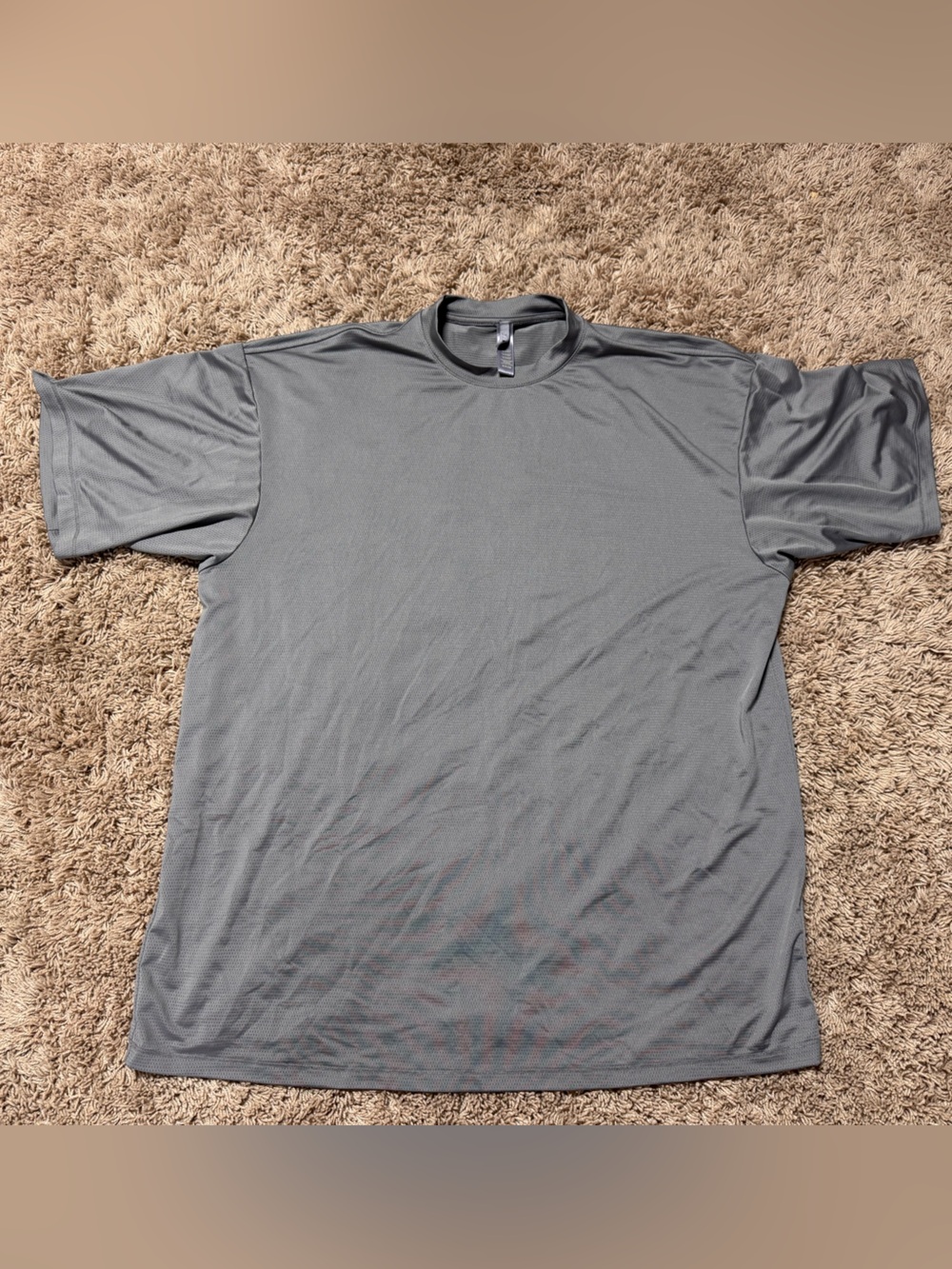 SKIMS Men's Short-Sleeve Crew Tee in Gray
